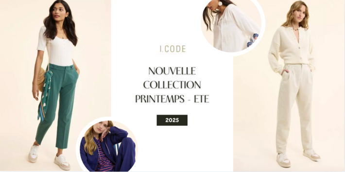 Nouvelle collection I.Code : le chic décontracté qui réinvente votre dressing