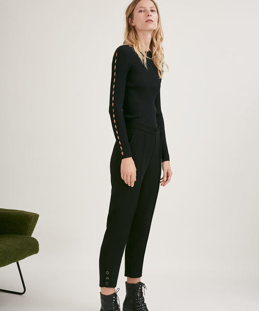 Pantalon noir à pince - Jake