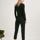 Pantalon noir à pince - Jake