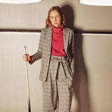 Blazer à Carreaux Suncoo