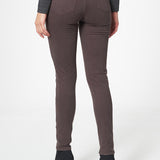 Pantalon gris - slim taille haute