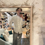 Chemise - blanche - Seidenstickers