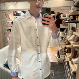 Chemise - blanche - Seidenstickers