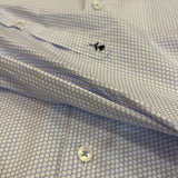 Chemise d'affaires slim imprimée fin Smart - Bleu clair - SEIDENSTICKER