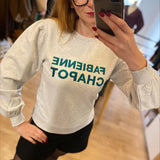 Sweat shirt Flo - Gris mélangé - FABIENNE CHAPOT