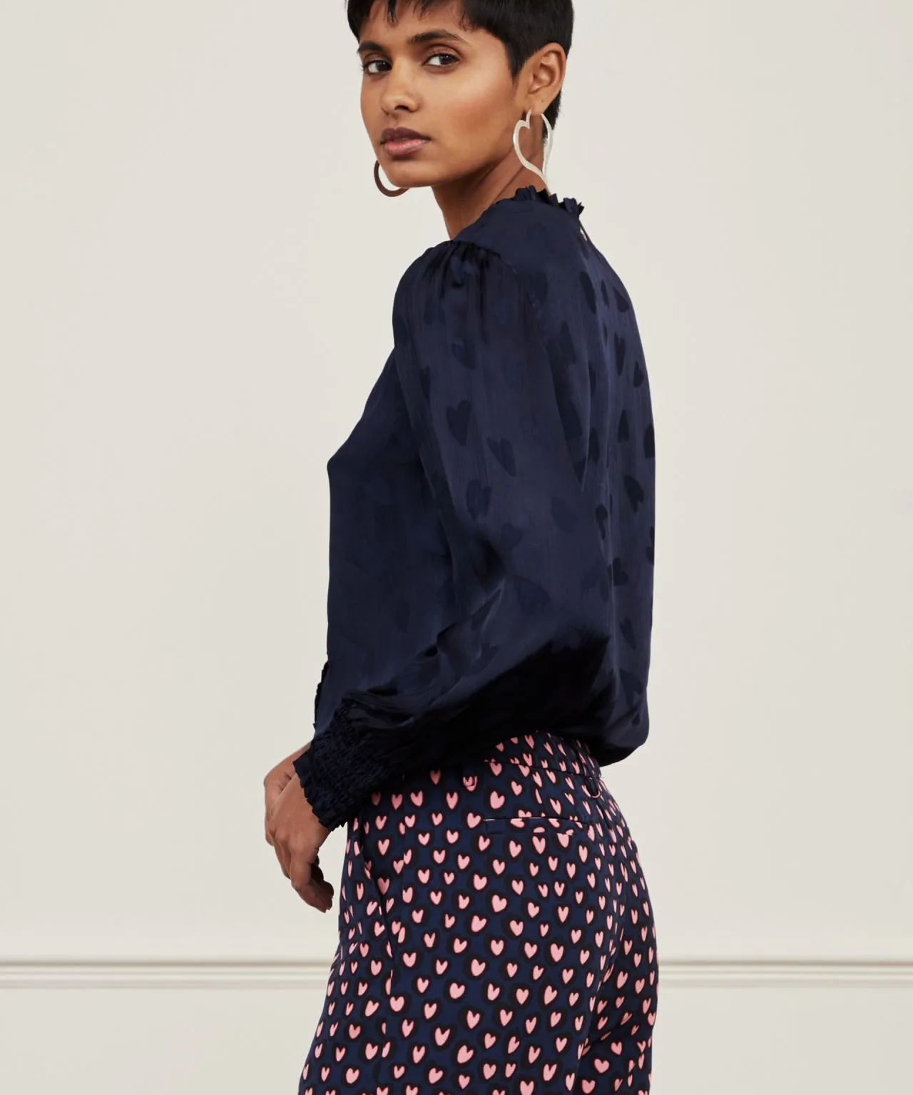Blouse Hazel - Vainly Navy - FABIENNE CHAPOT