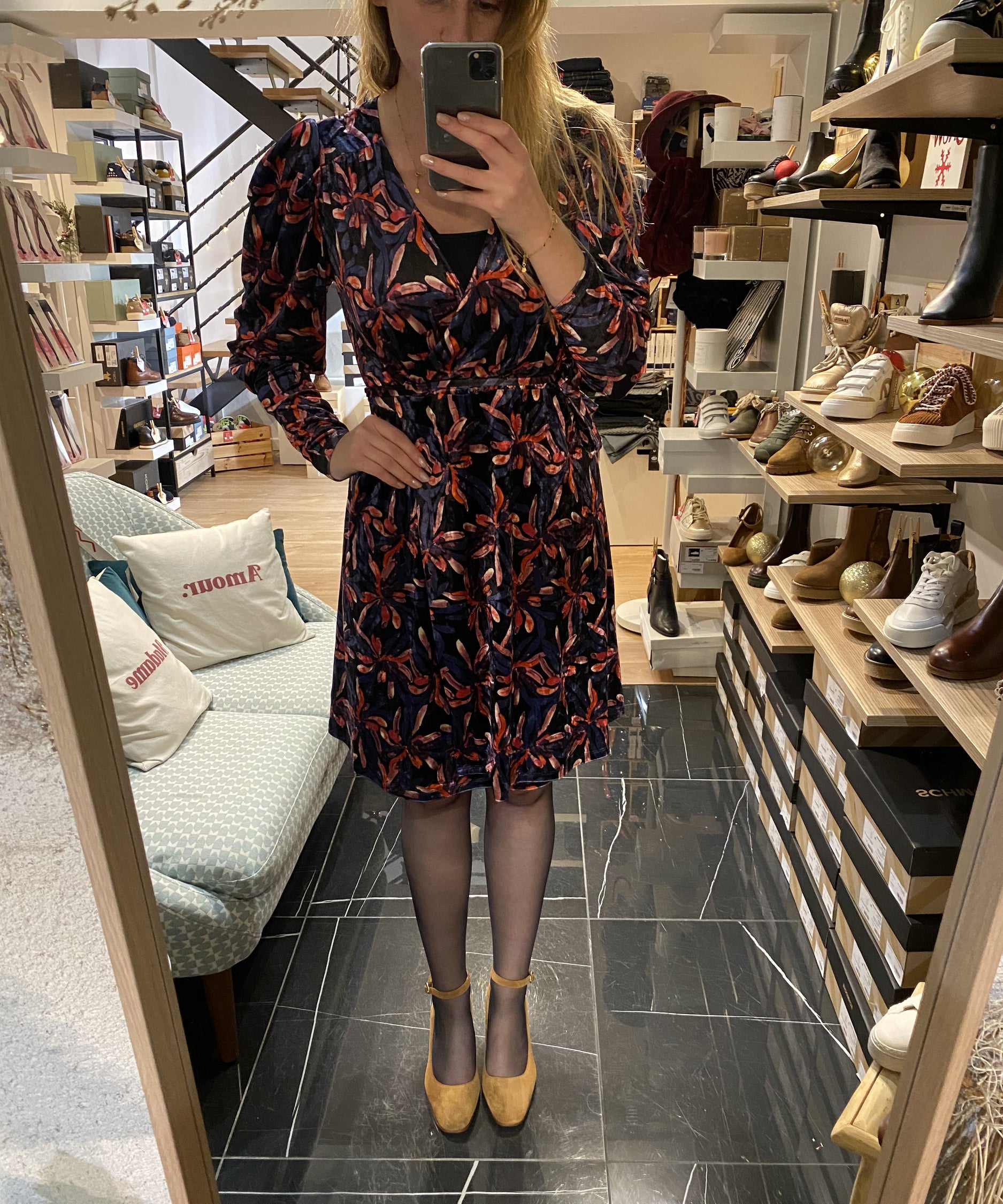 Robe Nathalie - noire - Fabienne Chapot