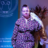 Robe Frida - crème brulée - Fabienne Chapot