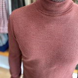 Pull col roulé tricoté - Brick - PETROL INDUSTRIES