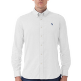 Chemise manches longues - Blanc cassé - US POLO