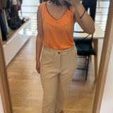 Pantalon en maille légère Viamao - Sable - Sun Valley femme