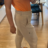 Pantalon en maille légère Viamao - Sable - Sun Valley femme