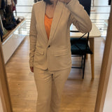 Veste blazer en maille légère Ykee - Sable - Sun Valley femme