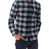 Chemise à carreaux APSLEY - bleu - Sun Valley homme