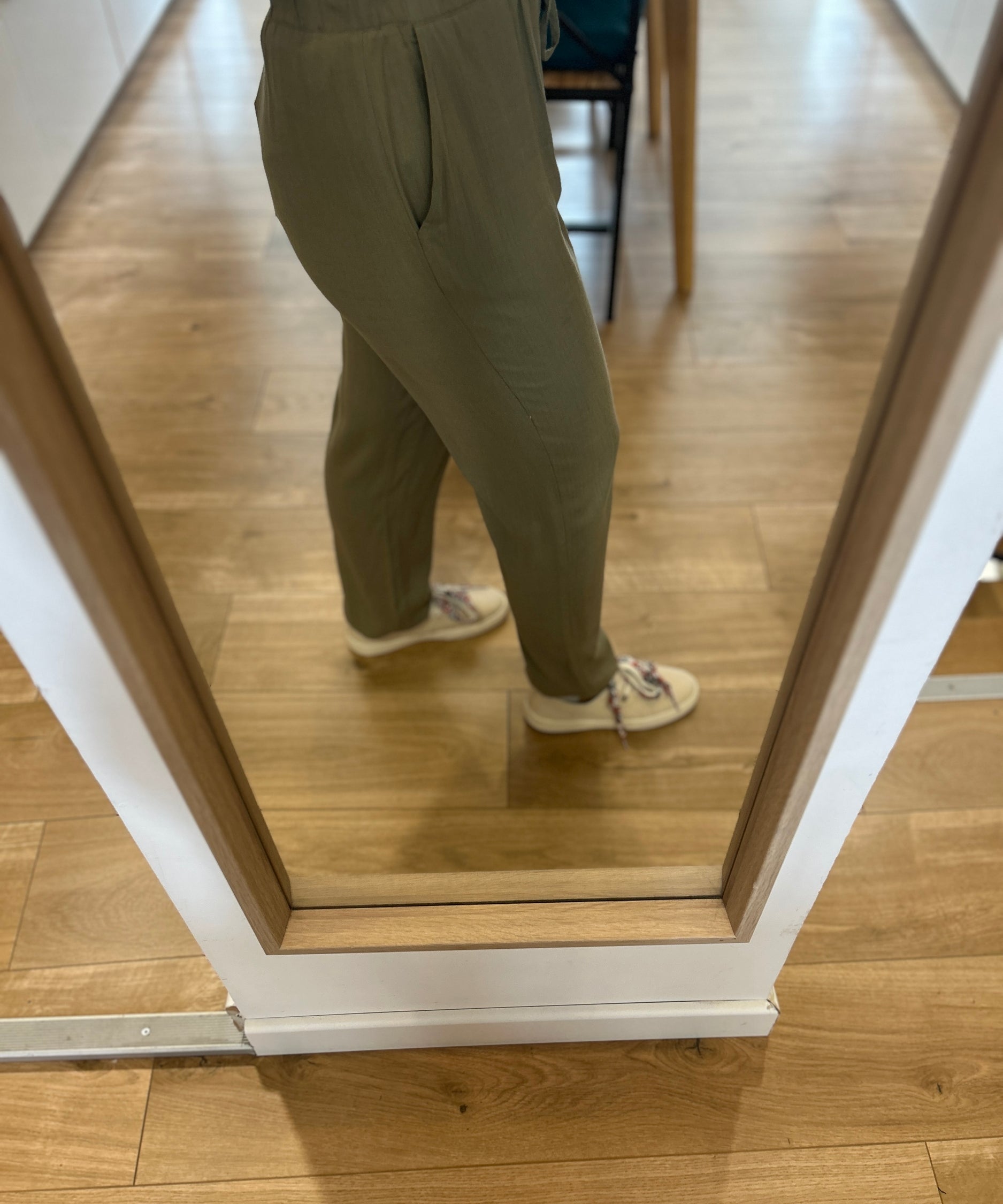 Pantalon en viscose femme Vlaski - Kaki - Sun Valley femme