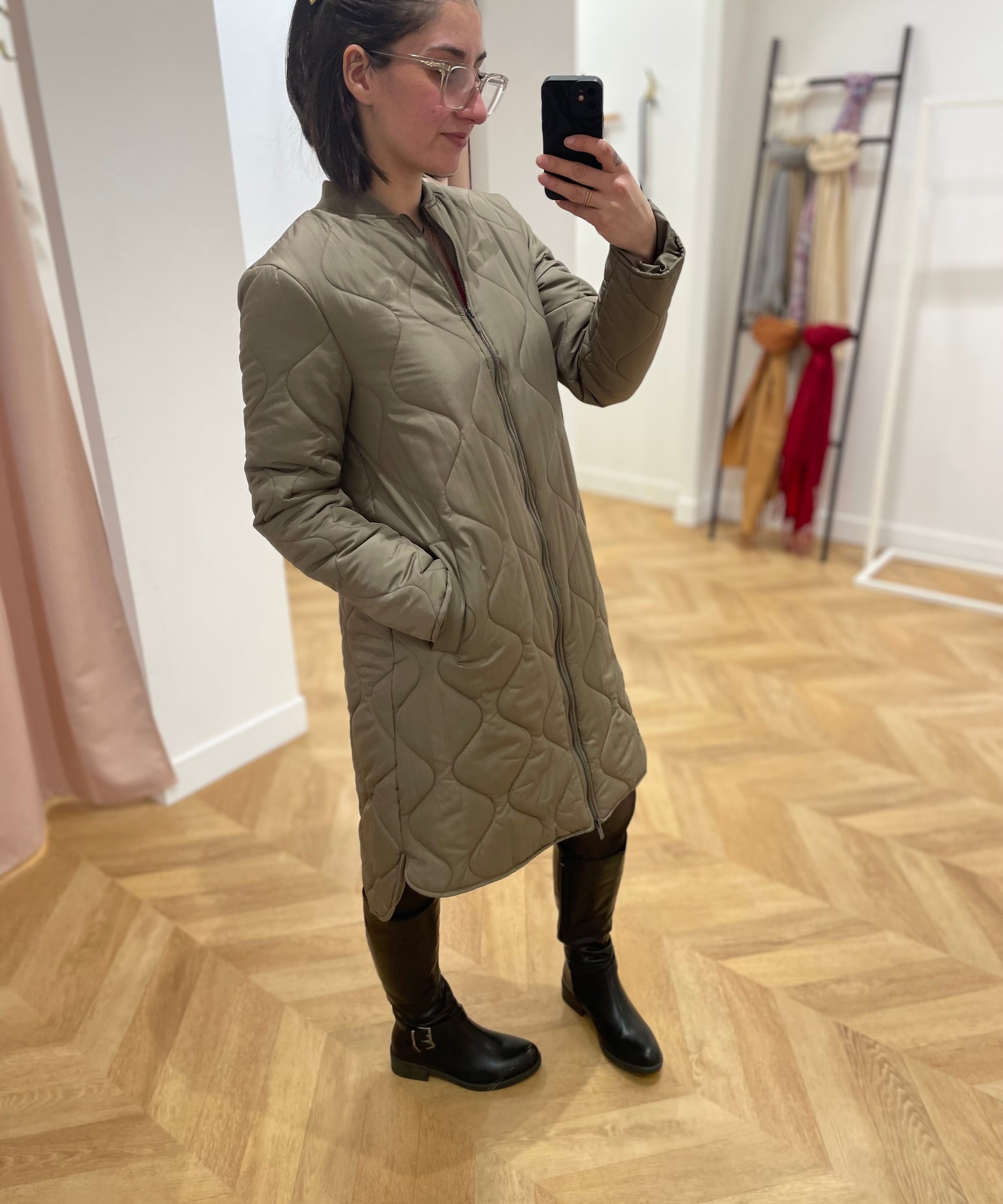 Veste matelassée Vimanon - Noyer - VILA