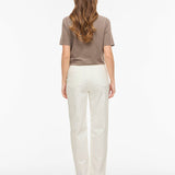 Jean droit taille haut Vikelly - Cloud Dancer - VILA