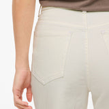 Jean droit taille haut Vikelly - Cloud Dancer - VILA