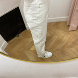 Jean droit taille haut Vikelly - Cloud Dancer - VILA