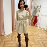 Robe courte Vipricil - Gris plume - VILA