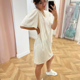 Robe Visaki - Ecru - VILA