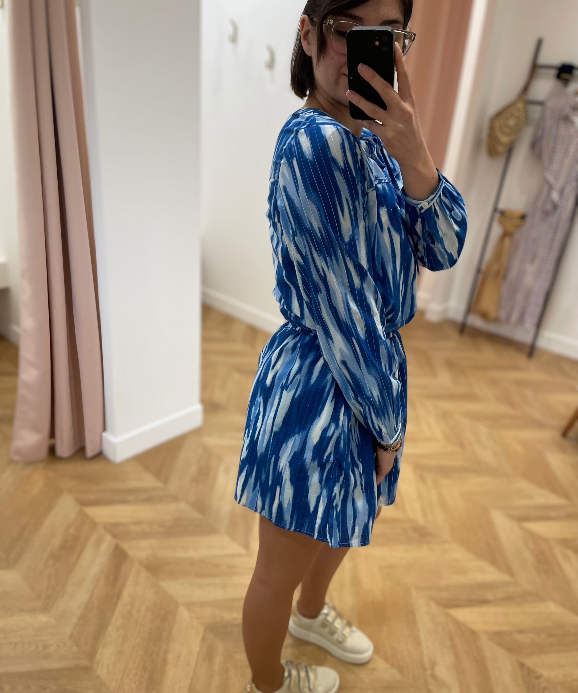 Robe Birch - Bleu - VILA