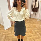 Mini-jupe Objreynard - Gris foncé - OBJECT