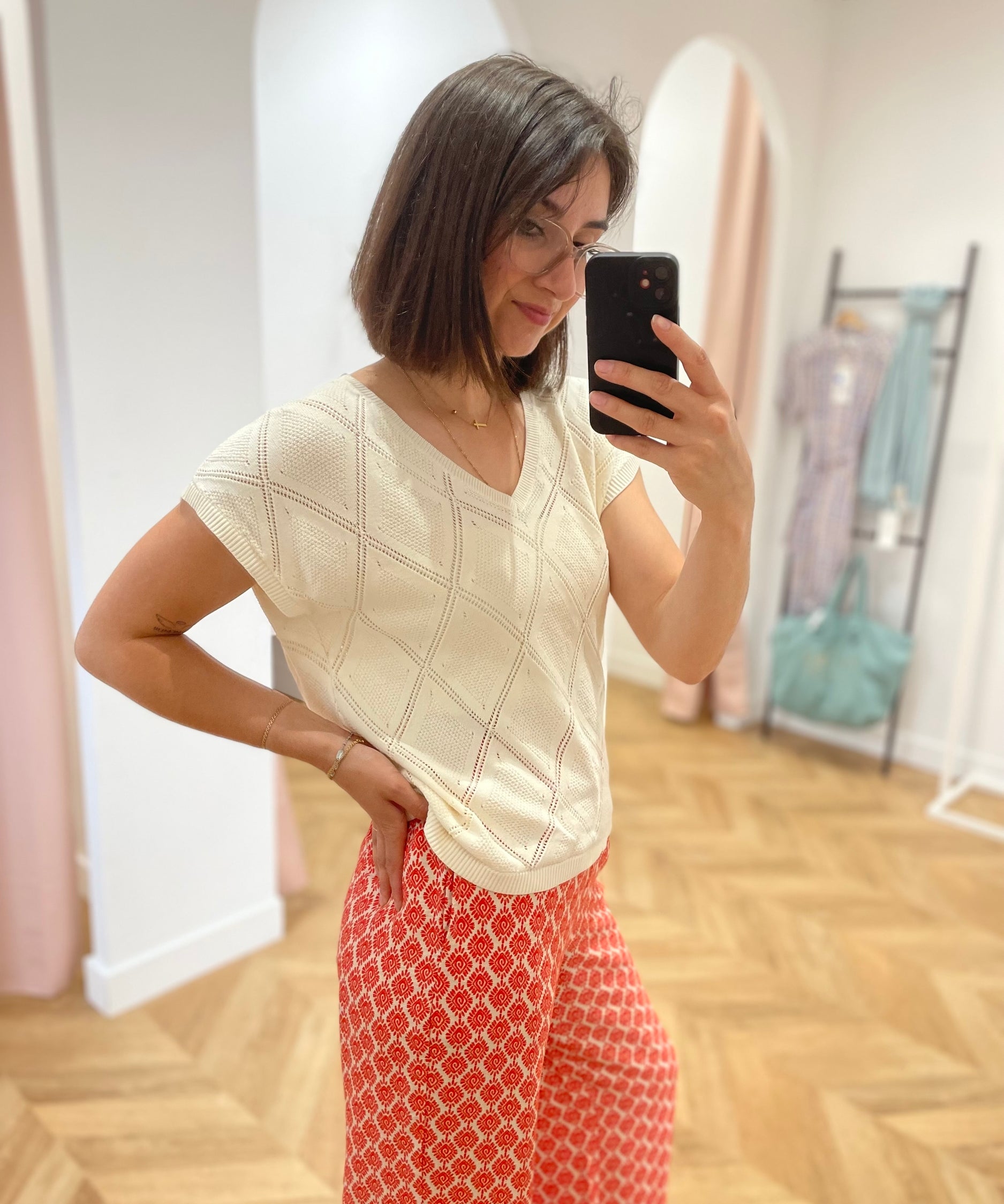 Pull Vivara - Ecru - VILA