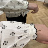 Visteffie Printed Shirt - Birch - VILA