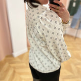 Visteffie Printed Shirt - Birch - VILA