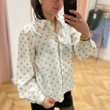 Visteffie Printed Shirt - Birch - VILA