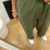 Pantalon à jambe ample taille mi-haute Virprisilla - VILA
