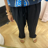 Pantalon à jambe ample taille mi-haute Virprisilla - VILA