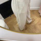 Pantalon à jambe ample taille mi-haute Virprisilla - VILA