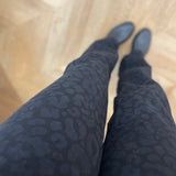 Jean droit à taille haute Vikelly - Noir léo - VILA