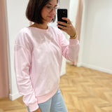 Sweat oversize Viseba - Rose pâle - VILA