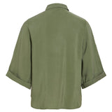Chemise manches 3/4 Vihula - Olivine - VILA