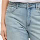 Jean ample taille mi-haute Vipalma - Light Blue Denim - VILA