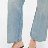 Jean ample taille mi-haute Vipalma - Light Blue Denim - VILA