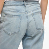Jean ample taille mi-haute Vipalma - Light Blue Denim - VILA