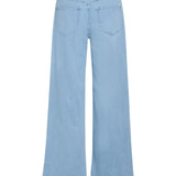 Jean coupe ample taille mi-haute Vilorie - Light Blue Denim - VILA