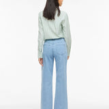 Jean coupe ample taille mi-haute Vilorie - Light Blue Denim - VILA