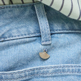 Jean coupe ample taille mi-haute Vilorie - Light Blue Denim - VILA