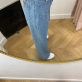 Jean coupe ample taille mi-haute Vilorie - Light Blue Denim - VILA
