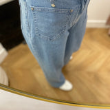 Jean coupe ample taille mi-haute Vilorie - Light Blue Denim - VILA