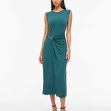 Robe sans manches mi-longue Vijustine - Atlantic Deep - VILA