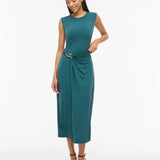 Robe sans manches mi-longue Vijustine - Atlantic Deep - VILA
