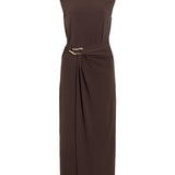 Robe sans manches mi-longue Vijustine - Slate black - VILA
