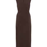 Robe sans manches mi-longue Vijustine - Slate black - VILA