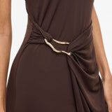 Robe sans manches mi-longue Vijustine - Slate black - VILA